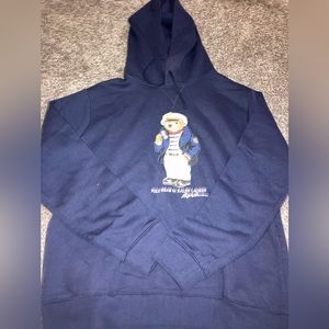 COPY - Polo bear sweater - navy blue